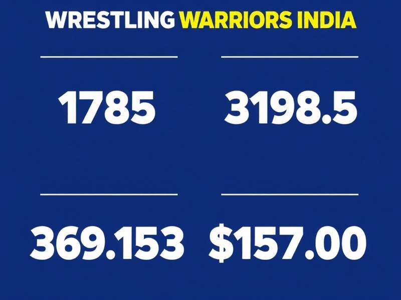 Wrestling Warriors India Statistics